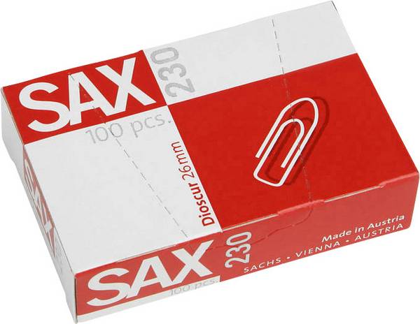 Büroklammer 26mm verzinkt 100 St./Pack.