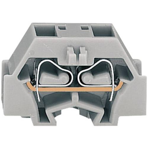WAGO 260-331 Einzelklemme 8 mm Zugfeder Belegung: L Grau 1 St.