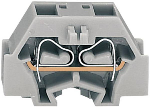 WAGO 260-331 Einzelklemme 8 mm Zugfeder Belegung: L Grau 1 St.