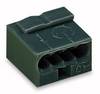 Dosenklemme starr: -0.8 mm² Polzahl: 4 WAGO 1 St. Dunkelgrau