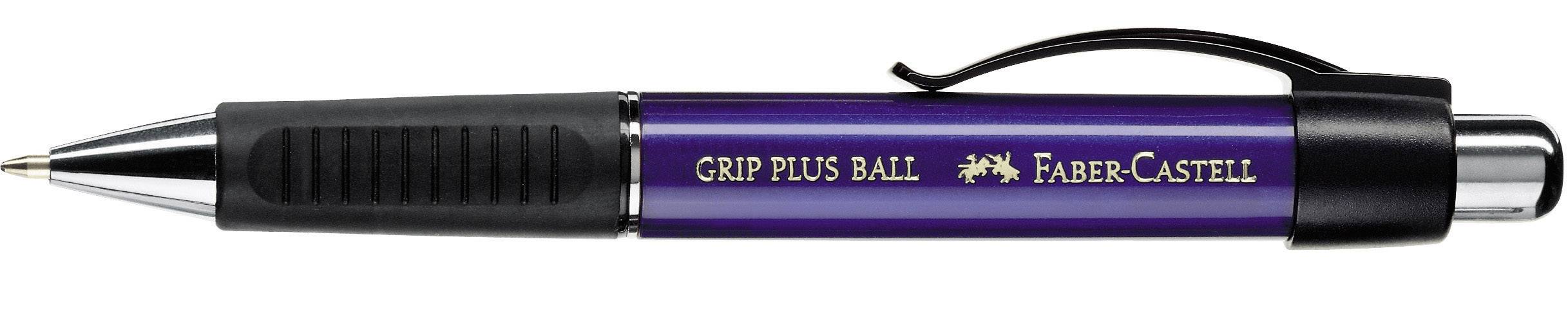 Kugelschreiber GRIP PLUS BALL M metallic-blau-0