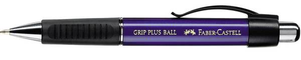 Kugelschreiber GRIP PLUS BALL M metallic-blau