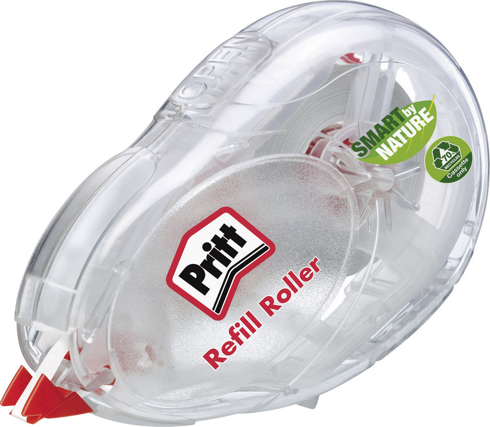 Nastro Correttore Pritt Flex Roller - Ricarica Da 12 Metri, Larghezza 4.2mm, Confezione Da 5 - Foto 3