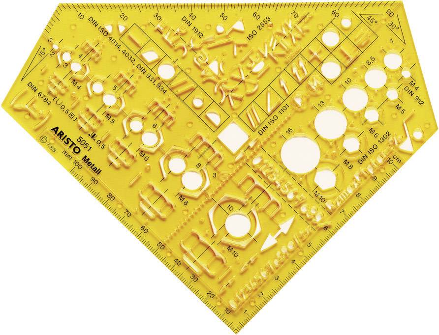 Aristo AR5051, Transparent, Gelb, Kunststoff, Glanz, 155 mm, 155 mm-0