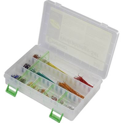 TRU COMPONENTS EIC-J-XL Steckbrücken-Set (L x B x H) 205 x 145 x 40 mm 350 St.-0
