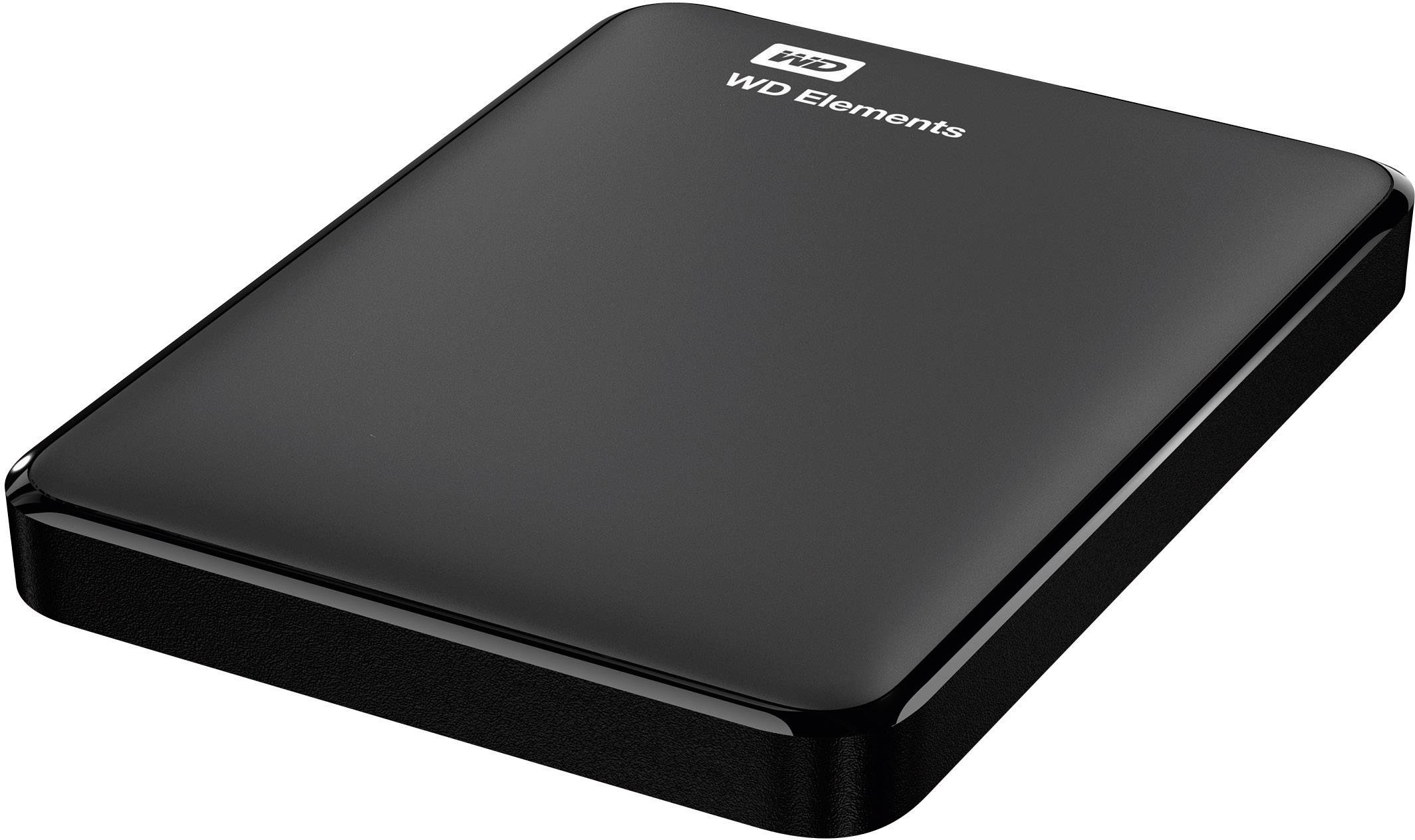 Externe Festplatte 3 5 Zoll Usb 2.0 WD Elements™ Externe Festplatte 6.35 cm (2.5 Zoll) 5 TB Schwarz USB 3.0