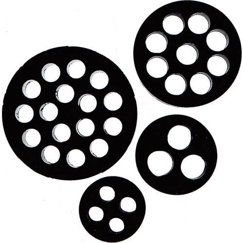 LAPP 53332460 SKINTOP® DIX-M32 Mehrfachdichteinsatz M32 4 x 6 mm Nitril-Butadien-Kautschuk Schwarz 1 St.