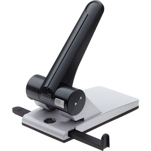 Novus Office 025-0266 Registraturlocher B265 Lichtgrau, Tief-Schwarz max. Einstellformat: DIN A4 65 Bl. (80 g/m²)