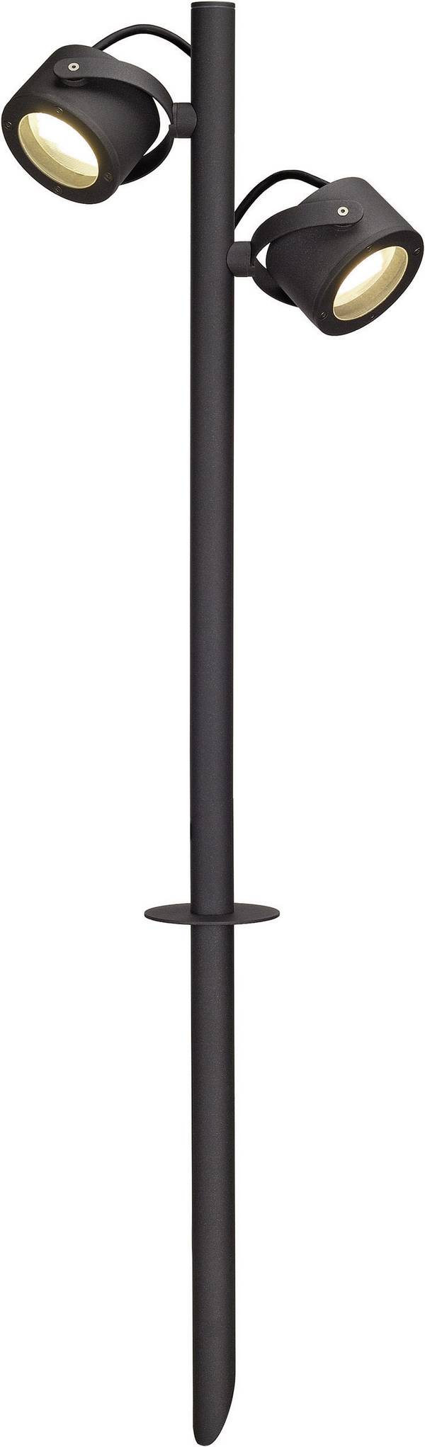 SLV 231535 SITRA 360 Außenstandleuchte   Energiesparlampe GX53 9 W Anthrazit