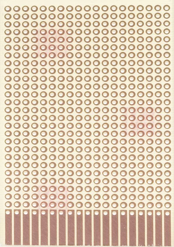 Rademacher WR-Typ 907-1 Experimentierplatine Epoxyd (L x B) 80 mm x 50 mm 35 µm Rastermaß 2.54 mm Inhalt 1 St.