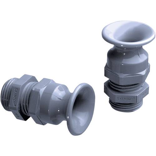 LAPP 53015450 Kabelverschraubung mit Biegeschutztrompete PG21 Polyamid Silber-Grau (RAL 7001) 1 St.