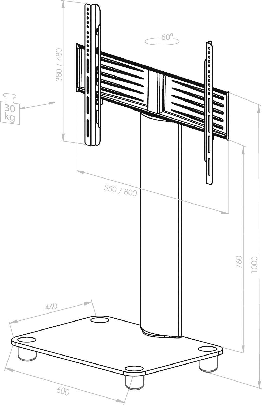 Tosal TV-Standfuss Tosal TV-Standfuss-1