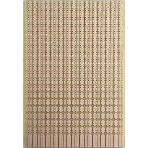 Rademacher WR-Typ 946 Prüfungsplatine Hartpapier (L x B) 160 mm x 100 mm 35 µm Rastermaß 2.54 mm Inhalt 1 St.