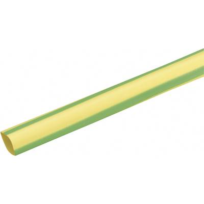 DSG Canusa 3210064613 Schrumpfschlauch ohne Kleber Grün, Gelb 6.40 mm 2 mm Schrumpfrate:3:1 Meterware