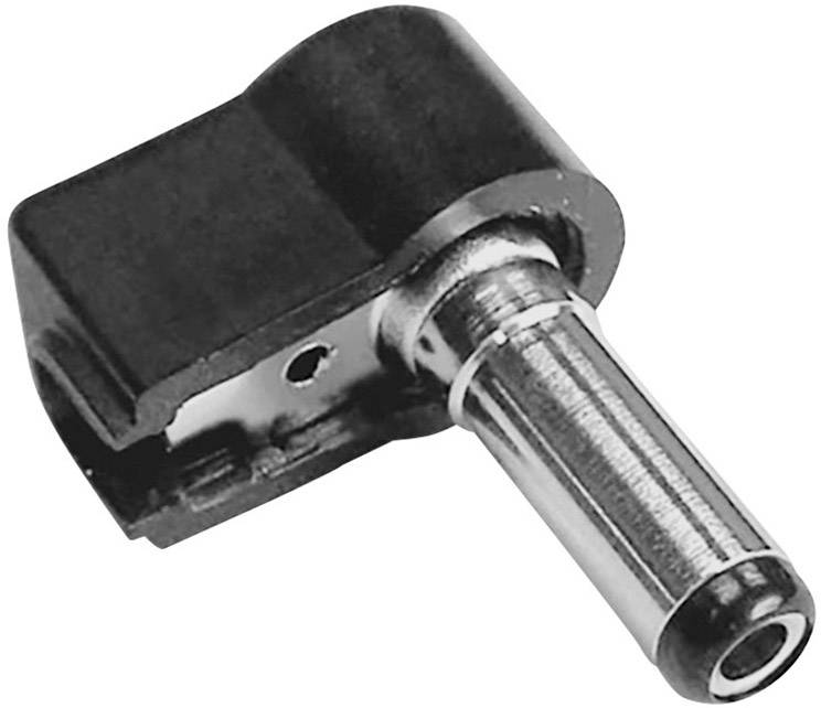 TRU COMPONENTS Niedervolt-Steckverbinder Stecker, gewinkelt 4.75 mm 1.7 mm 1 St.