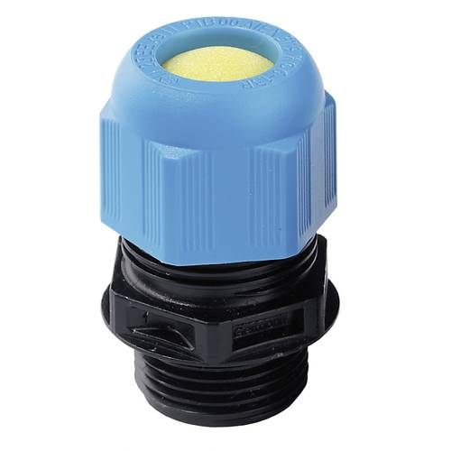 Wiska 10064411 Kabelverschraubung ATEX M16 Polyamid Schwarz (RAL 9005), Licht-Blau (RAL 5012) 1 St.