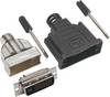 BKL Electronic 0908000 DVI-Steckverbinder Stecker, gerade Polzahl: 25 Silber 1 St.