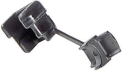 PB Fastener 300 1155 Zugentlastung Klemm-Ø (max.) 7.4 mm Plattenstärke (max.) 4 mm Polyamid Weiß 1 St.