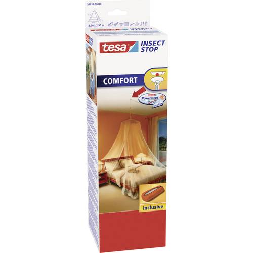 Thumbnail - tesa COMFORT 55836-00020-00 Moskitonetz (B x H) 2500 mm x 12500 mm Weiß 1 St.