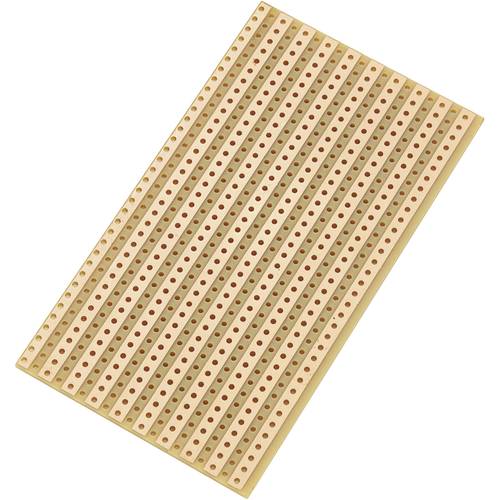Thumbnail - TRU COMPONENTS SU527610 Europlatine Hartpapier (L x B) 90 mm x 50 mm 35 µm Rastermaß 5.08 mm Inhalt 1 St.