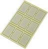 TRU COMPONENTS SU528048 SMD-Europlatine Epoxyd (L x B) 16 cm x 10 cm 35 µm Rastermaß 1.27 mm Inhalt 1 St.
