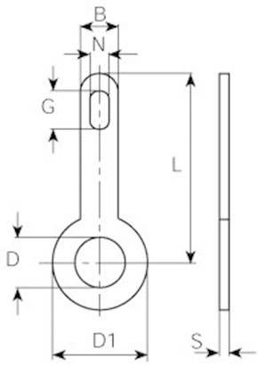 Vogt Verbindungstechnik 2004.60 Lötöse Kontaktoberfläche Messing 100 St. (L x B) 9 mm x 6 mm-1