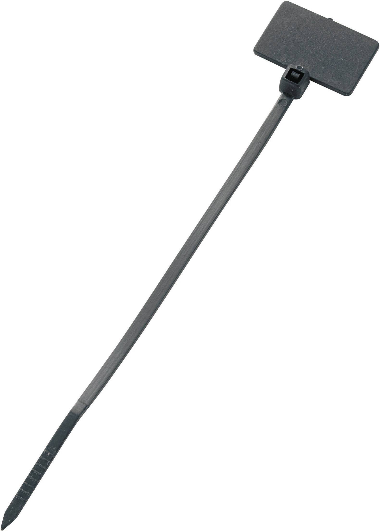 TruComponents 499508 Lead marker 20 x 13 mm Black 1pc
