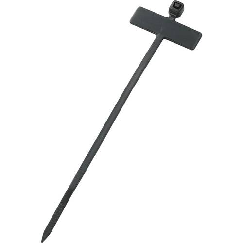 Thumbnail - TRU COMPONENTS TE-6259740 Leitermarkierer Beschriftungsfläche: 24 x 10 mm Schwarz 1 St.