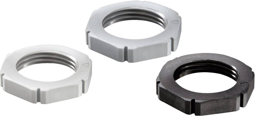 WISKA Kabelverschraubung ESKV-Set 16 – M16×1,5 Polyamid, Lichtgrau RAL 7035, IP68/IP69, Klemmbereich 4,5–10 Mm, 50 Stück Mit Gegenmutter