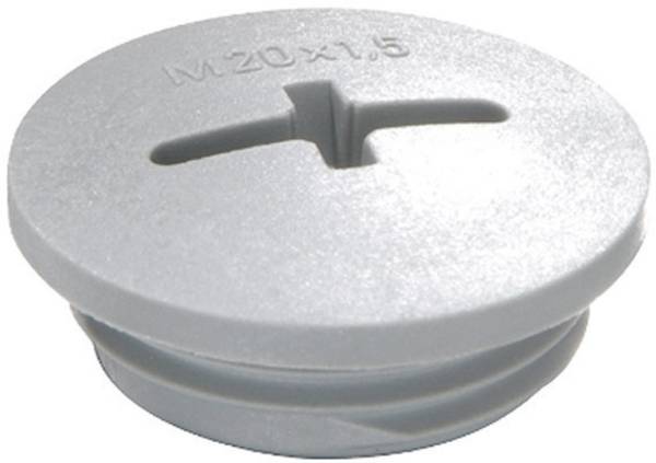Wiska 10062514 EVSG M12 RAL 7001 Verschlussschraube halogenfrei M12 M12 M12 Polyamid Silber-Grau (RAL 7001) 1 St.
