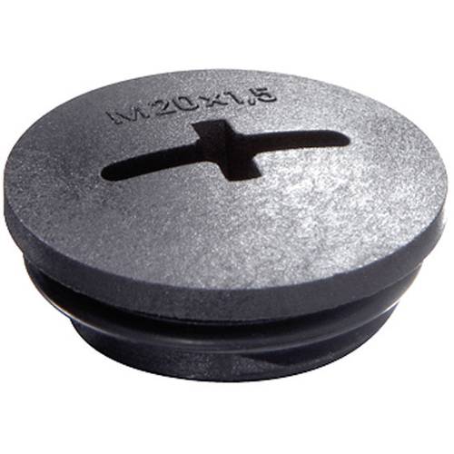 Wiska 10064642 EVSG-ORD M12 RAL 9005 Verschlussschraube M12 Polyamid Schwarz (RAL 9005) 1 St.