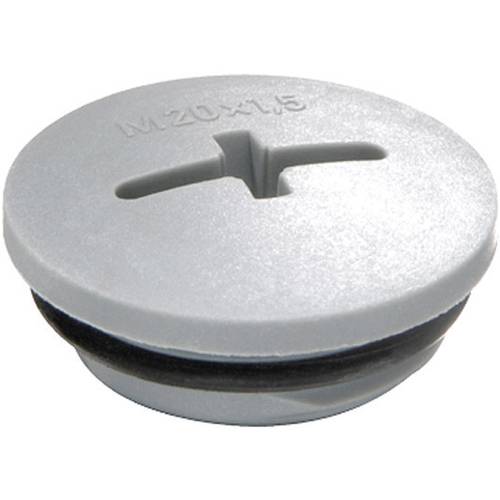 Wiska 10064653 EVSG-ORD M25 RAL 7001 Verschlussschraube M25 Polyamid Silber-Grau (RAL 7001) 1 St.