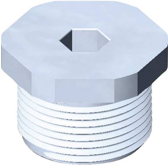 Wiska 10062397 EVSGS 25 Verschlussschraube M25 Polyamid Lichtgrau (RAL 7035) 1 St.