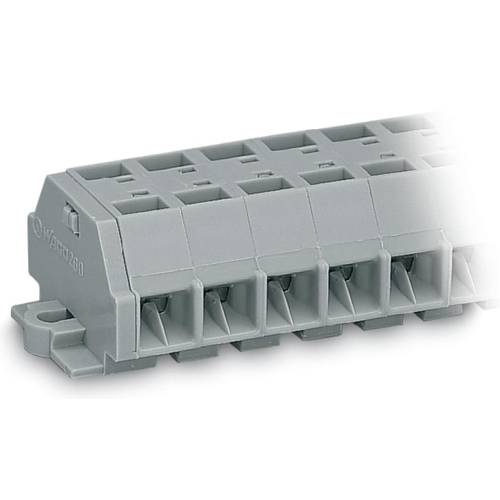 WAGO 260-211 Klemmenleiste 8 mm Zugfeder Belegung: L Grau 25 St.