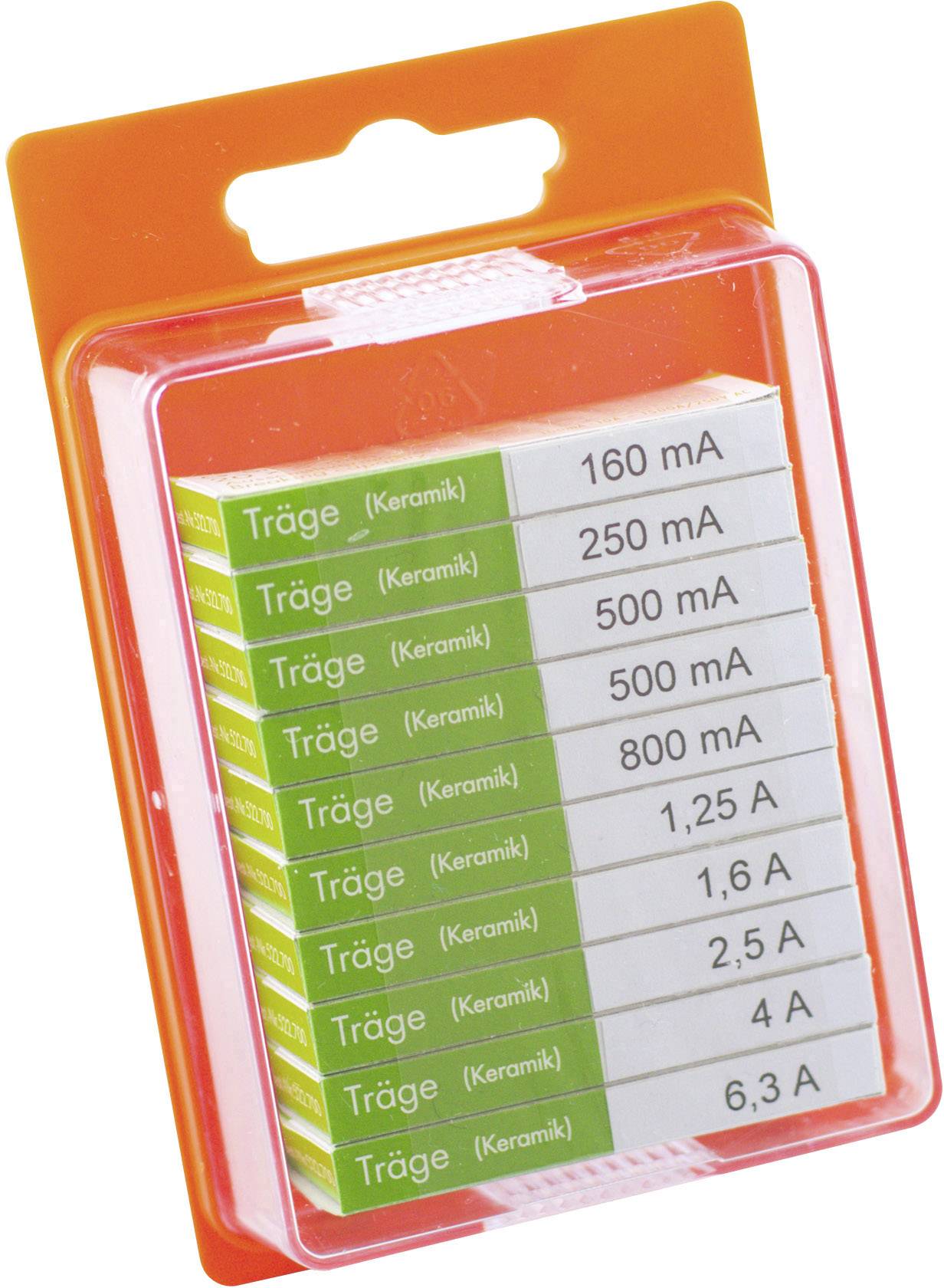 ESKA FUSES ESKA 5x20mm T Sortiment Keramik 122.850 100xFeinsicherungen träge