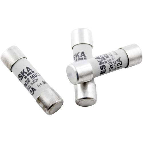 ESKA 1038617 1038617 Feinsicherung (Ø x L) 10.3 mm x 38 mm 1 A 500 V Flink -F- Inhalt 1 St.