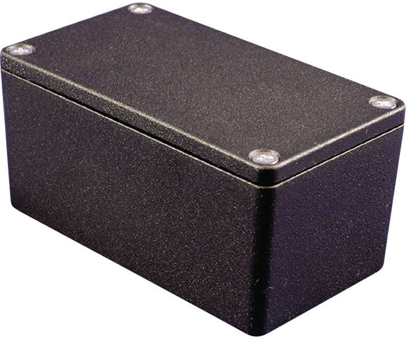 Hammond Electronics 1590TBK Universal-Geh/äuse 120 x 80 x 59 Aluminium Druckguss Schwarz 1 St.