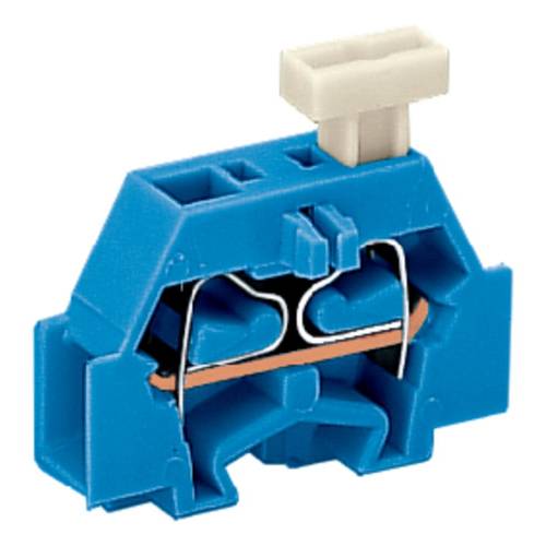 WAGO 261-304/331-000 Einzelklemme 6 mm Zugfeder Belegung: N Blau 200 St.