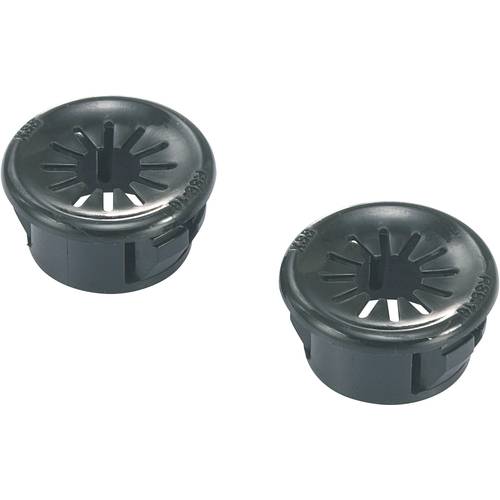 TRU COMPONENTS TC-RSBR21203 Kabeldurchführung Klemm-Ø (max.) 16.7 mm Polyamid Schwarz 100 St.