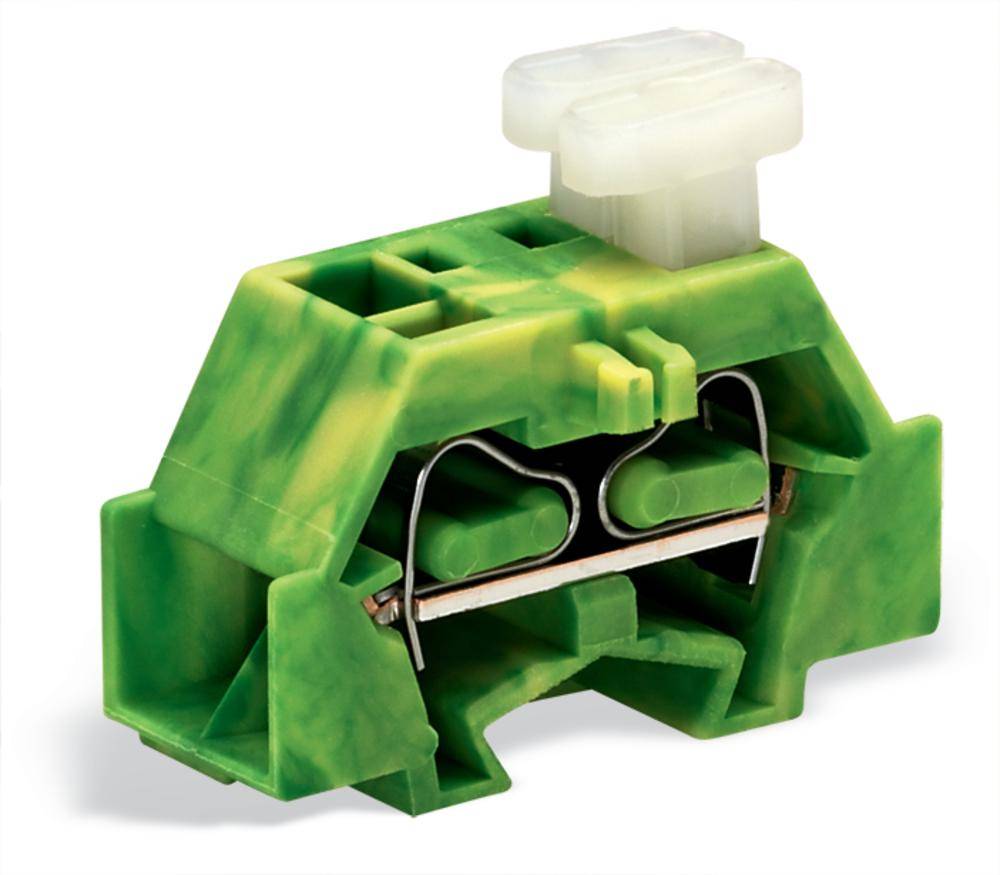 WAGO 261-337/332-000 Einzelklemme 10 mm Zugfeder Belegung: PE Grün, Gelb 200 St.