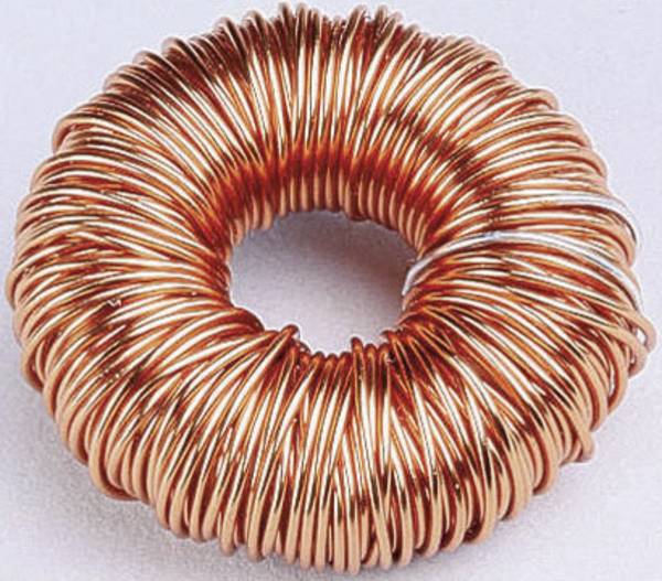 534358 Drossel Ringkern radial bedrahtet Rastermaß 11 mm 2200 µH 2.3 A 1 St.