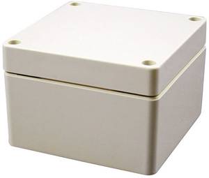 Hammond Electronics  1554EGY Universal-Gehäuse 90 x 90 x 60  ABS  Lichtgrau (RAL 7035) 1 St.