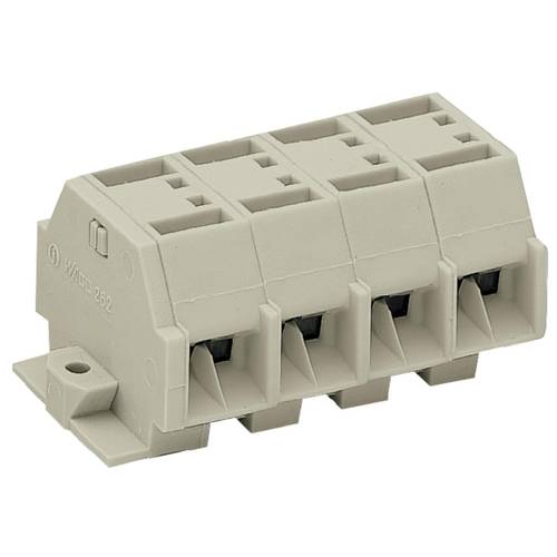 WAGO 262-234 Klemmenleiste 12 mm Zugfeder Belegung: L Grau 100 St.
