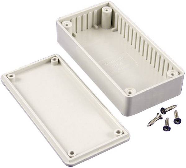 Hammond Electronics 1591CSGY Universal-Gehäuse 120 x 65 x 40 ABS Lichtgrau (RAL 7035) 1 St.