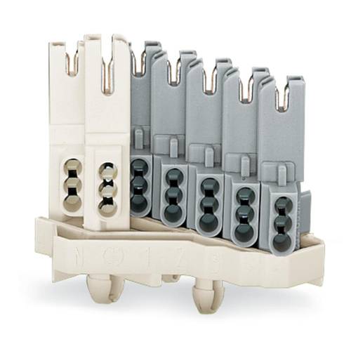 Verbindungsklemme starr: 0.5-1 mm² Polzahl: 3 WAGO WAGO GmbH & Co. KG 500 St. Weiß