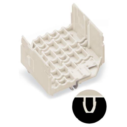 WAGO 267-412 Leitungshalter Weiß 250 St.