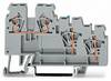 WAGO 270-560 Initiatorenklemme 5 mm Zugfeder Belegung: L Grau 50 St.