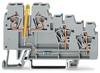 WAGO 270-560/281-507 Initiatorenklemme 5 mm Zugfeder Belegung: L Grau 50 St.