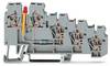 WAGO 270-570/281-434 Initiatorenklemme 5 mm Zugfeder Belegung: L Grau 50 St.