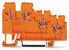 WAGO 270-577 Aktorenklemme 5 mm Zugfeder Orange 10 St.